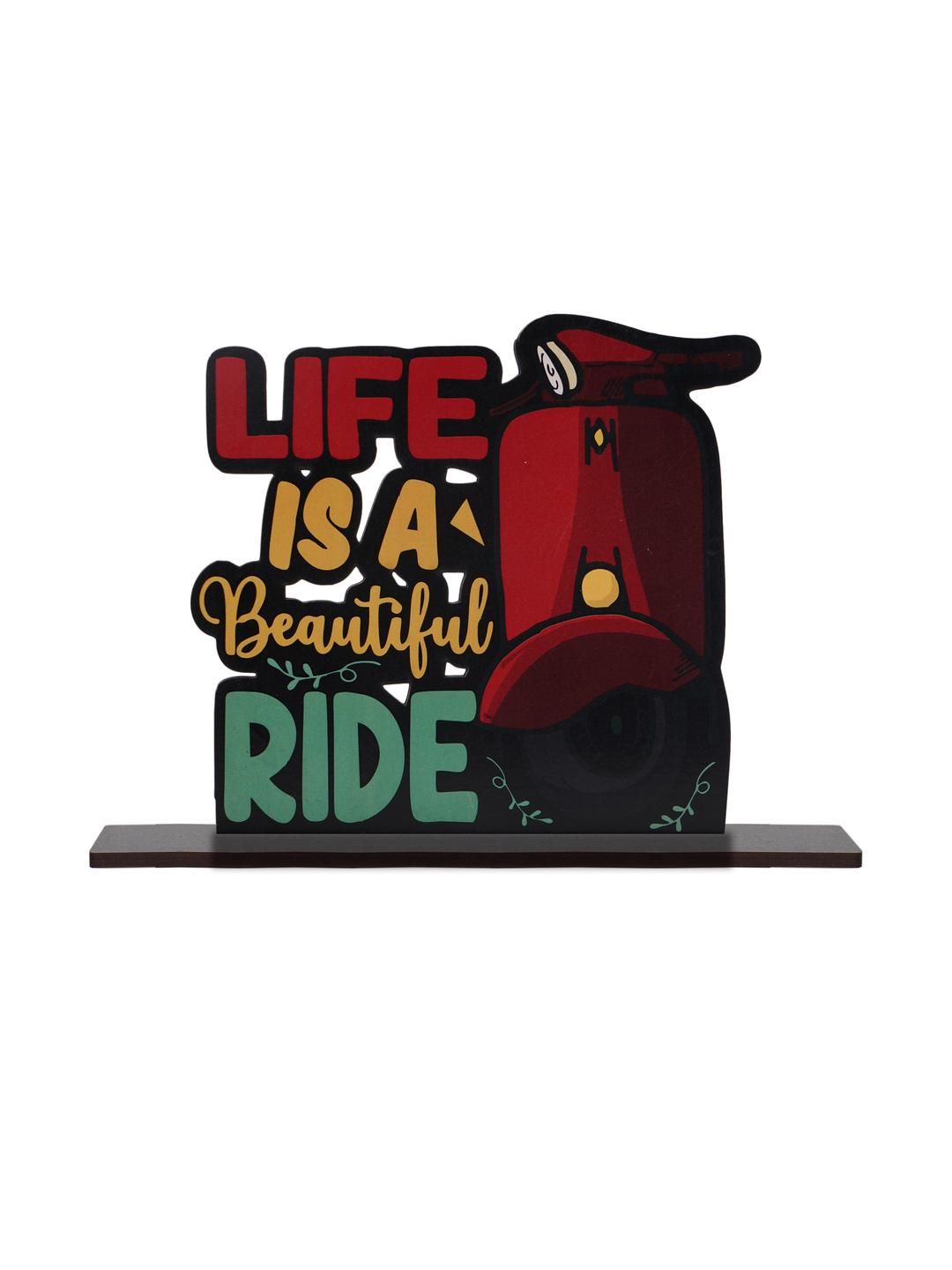 POSITIVE VIBE LIFESTYLE Decorative tabletop Quote standee sign-picture-30