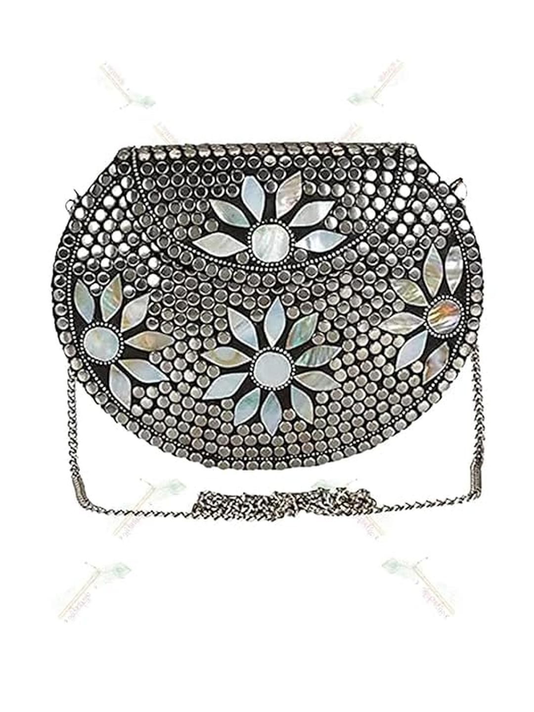 SHAKUNTLA VINTAGE Multicolor Clutch-picture-48