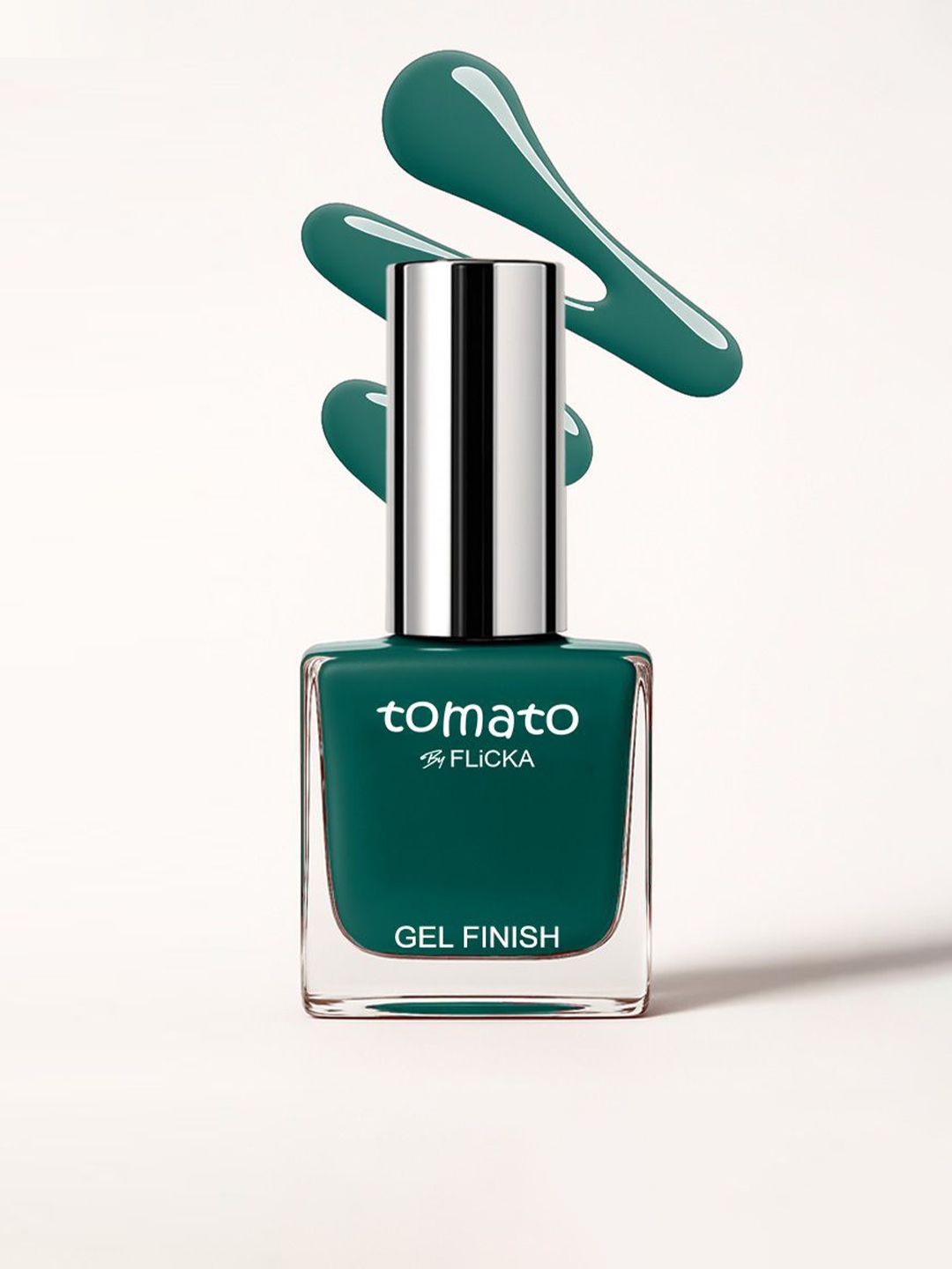 FLiCKA Tomato Gel Finish Nail Polish- 9.9 ml- Shade- 22-image-18