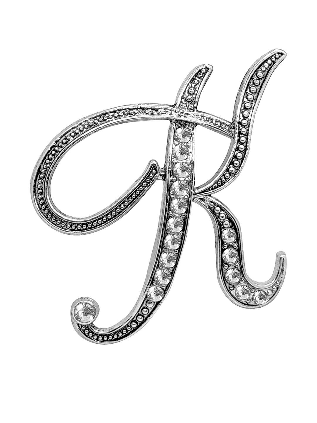 FURE Silver-Plated Alloy Brooch-picture-16