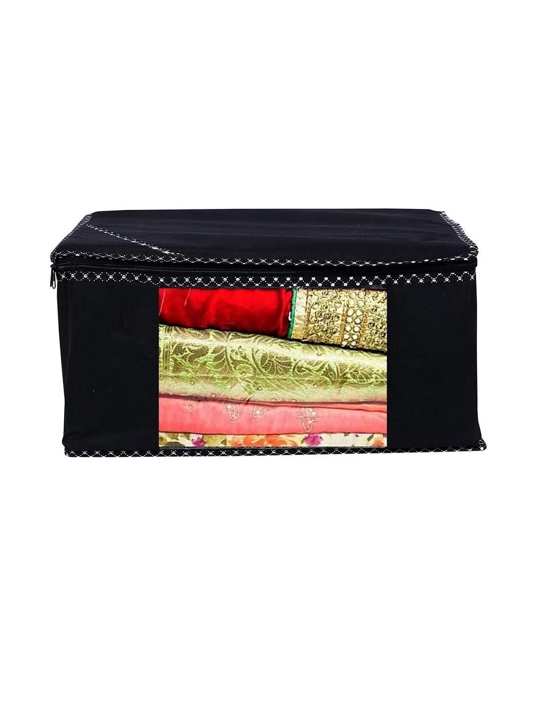 AMAK INC Black Fabric Multi-Utility Wardrobe Organisers-picture-33