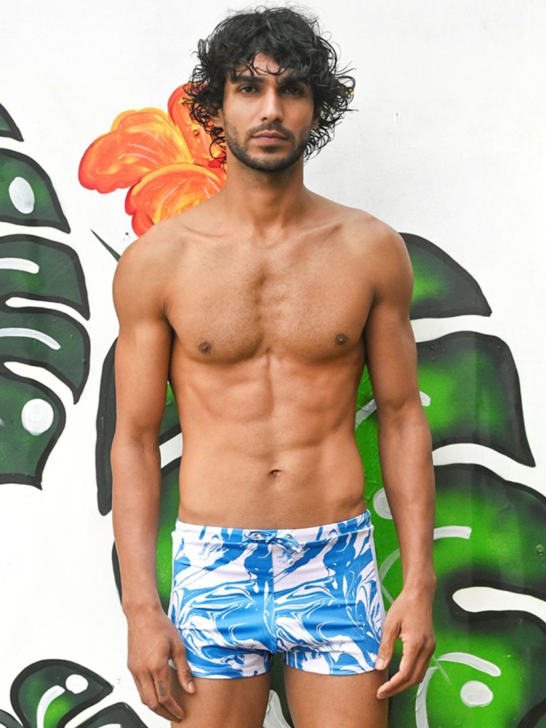 TROVE - 365 Days of Summer Swim Trunk With Ocean Splash Print-picture-41