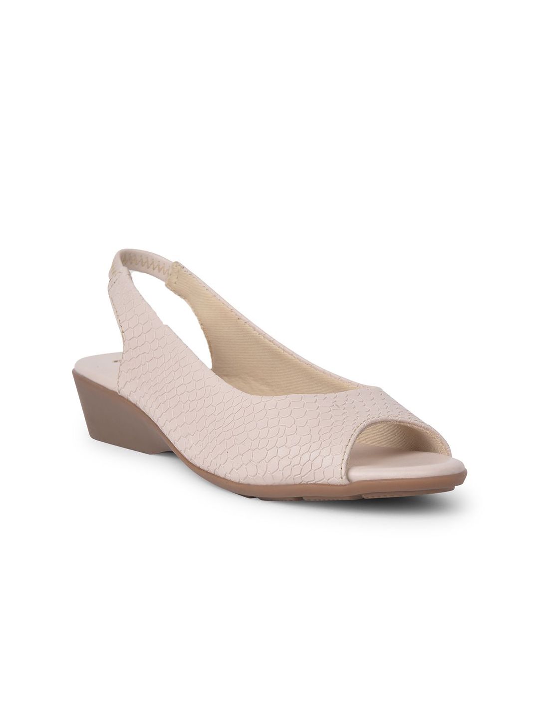 Bata Women Wedge Heel Peep Toes