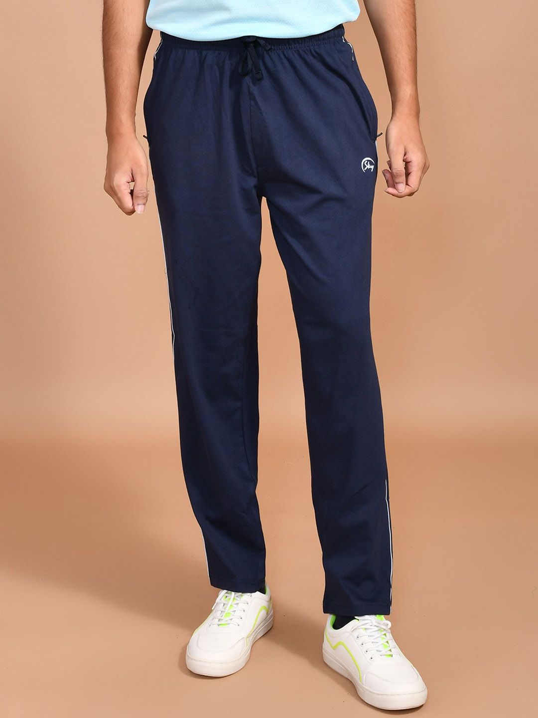 SKYKNIT Men Relaxed-Fit Cotton Track Pants-picture-56