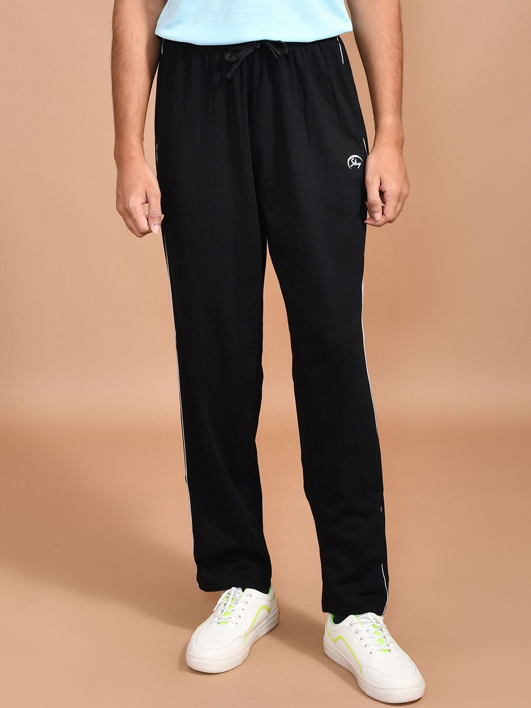 SKYKNIT Men Relaxed-Fit Cotton Track Pants-picture-10