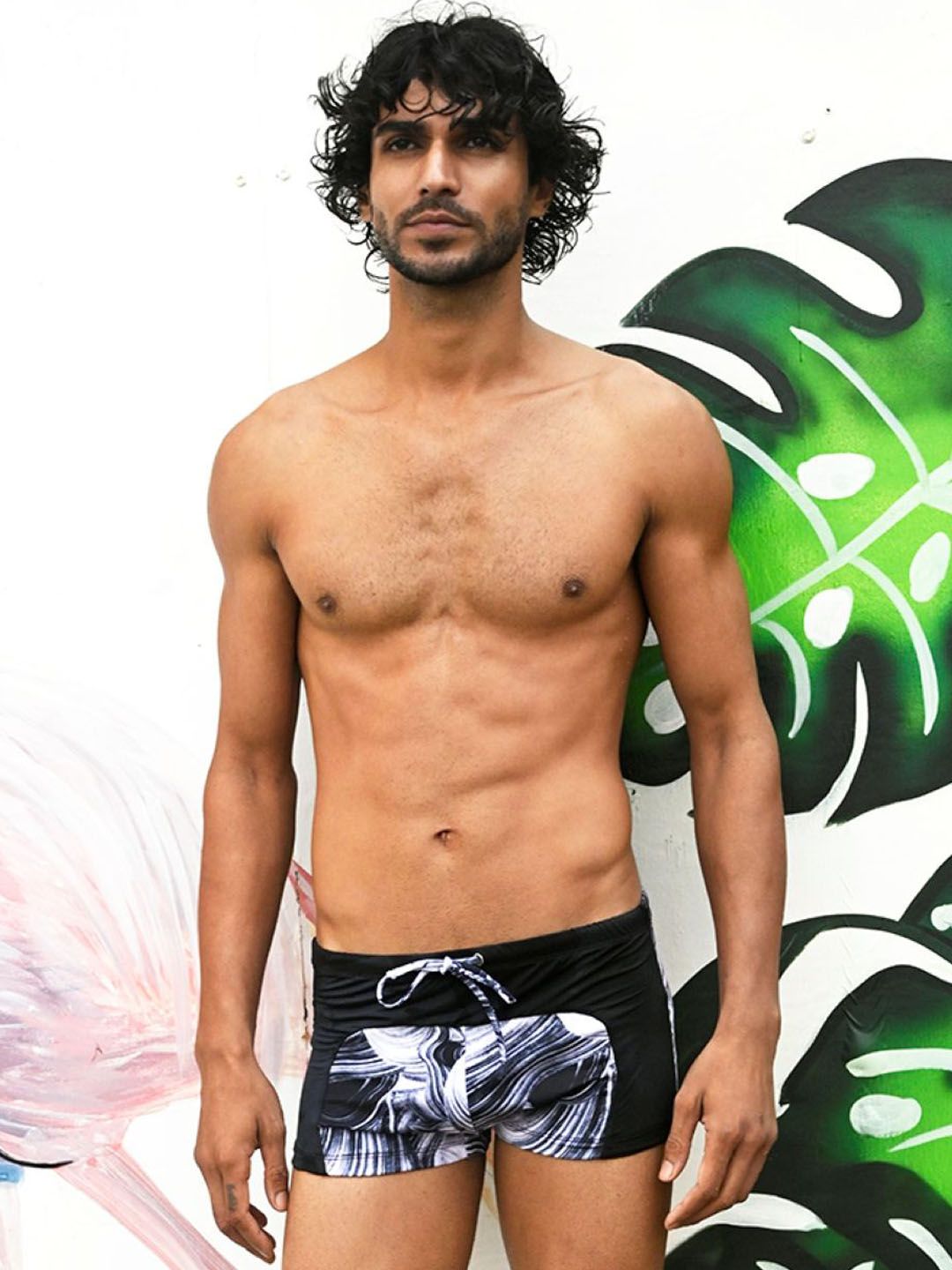 TROVE - 365 Days of Summer Swim trunk with Imprints of Flow Vivid Wavelets-picture-30
