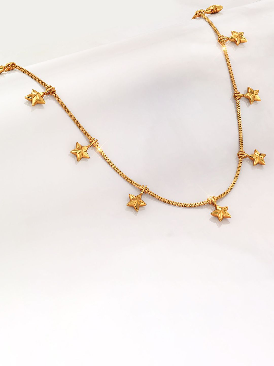 Joyalukkas Women 22KT Starry Delight Gold Necklace 9.12 g-image-34