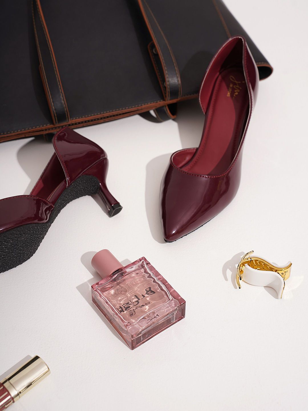 JM Looks Women Kitten Heel Pumps