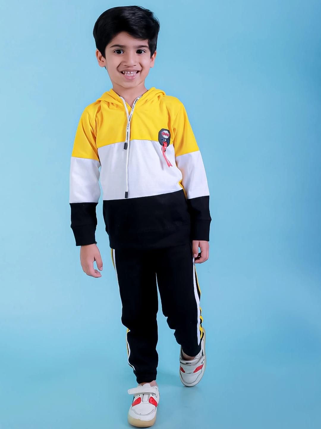CHANDRIKA Boys Yellow Clothing Set-picture-26