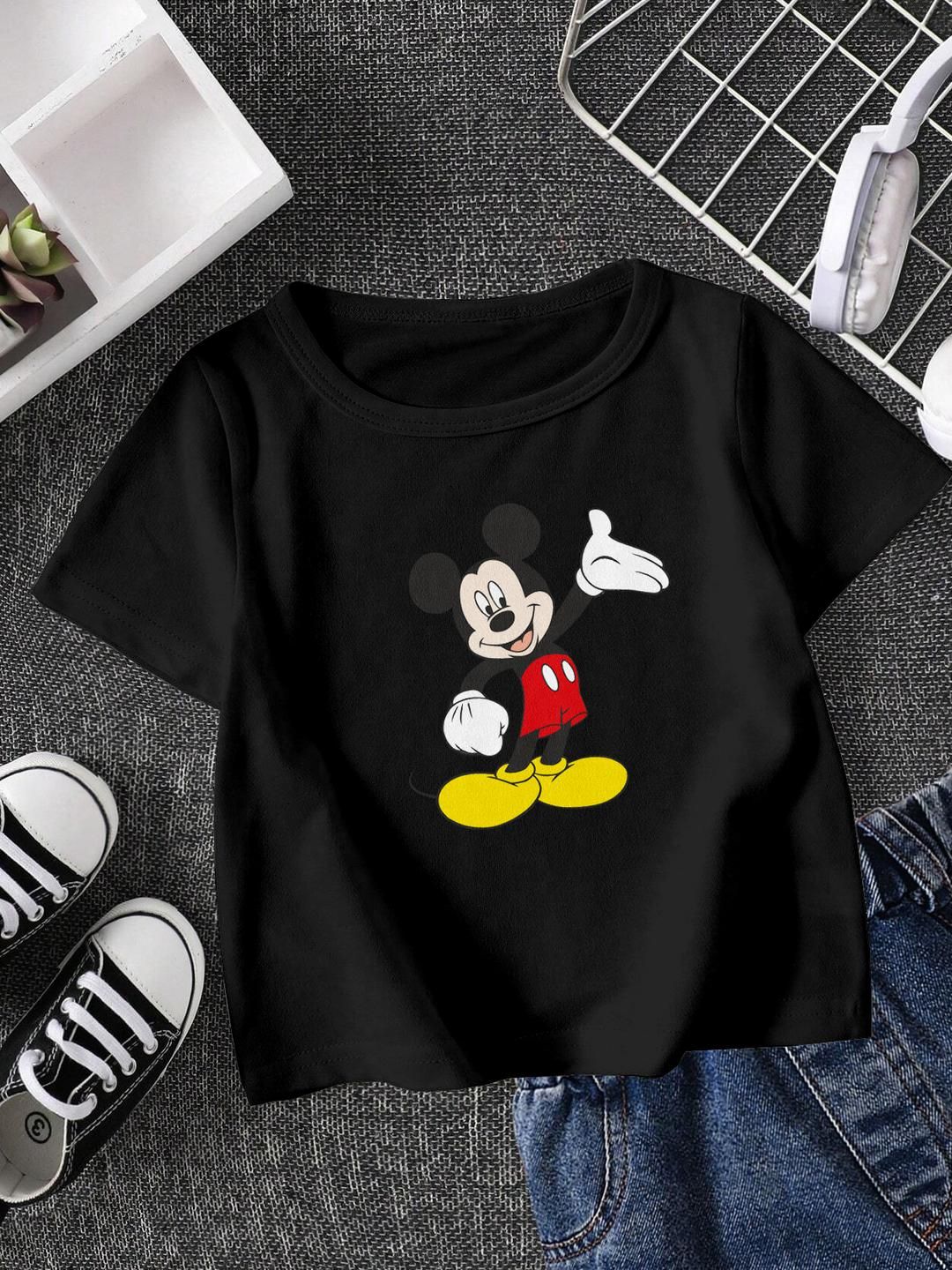 fionaa trendz KIDS MICKY MOUSE COLOUR PRINT T SHIRT-picture-56
