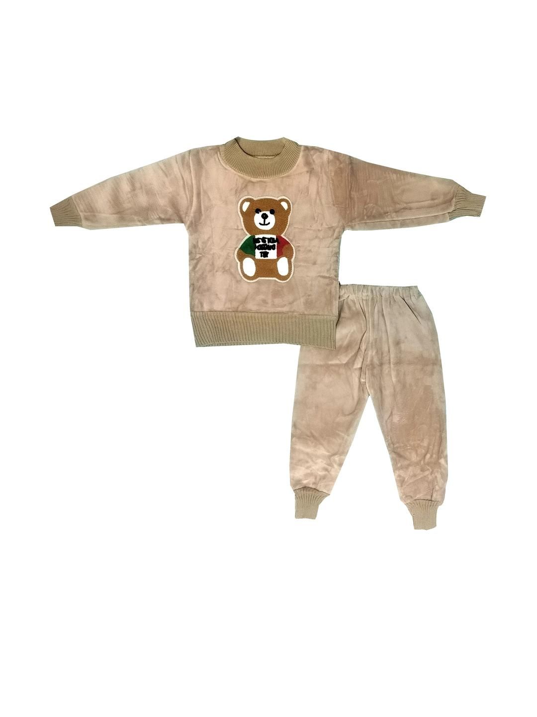 Fly Step Unisex Brown Clothing Set-picture-43