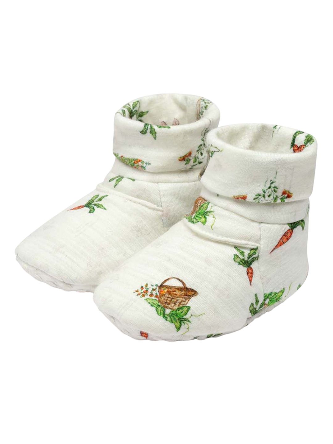 THE BABY TRUNK Infants Pack Of 4 Printed Organic Pure Cotton Baby Apparel Gift Set-picture-32