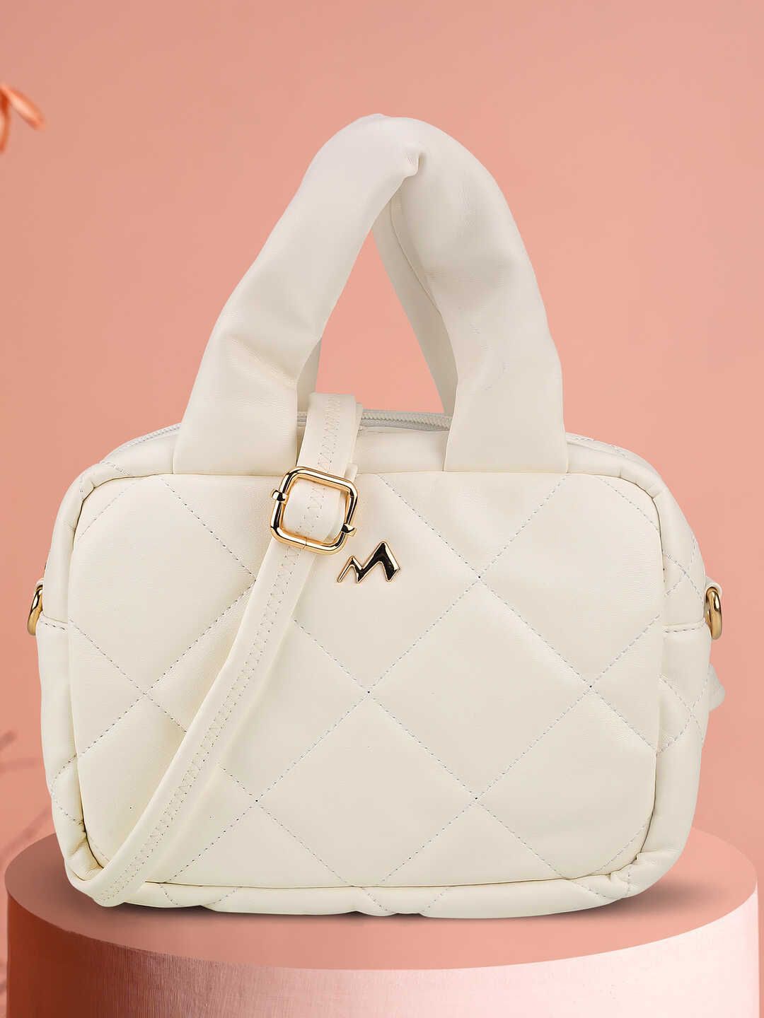 Metro Bucket Handheld Bag With Quilted-picture-43