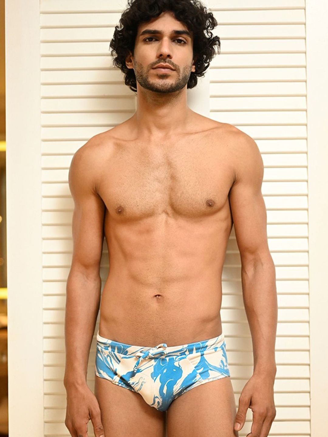 TROVE - 365 Days of Summer Basic Swim Briefs with Ocean Splash Print-image-42