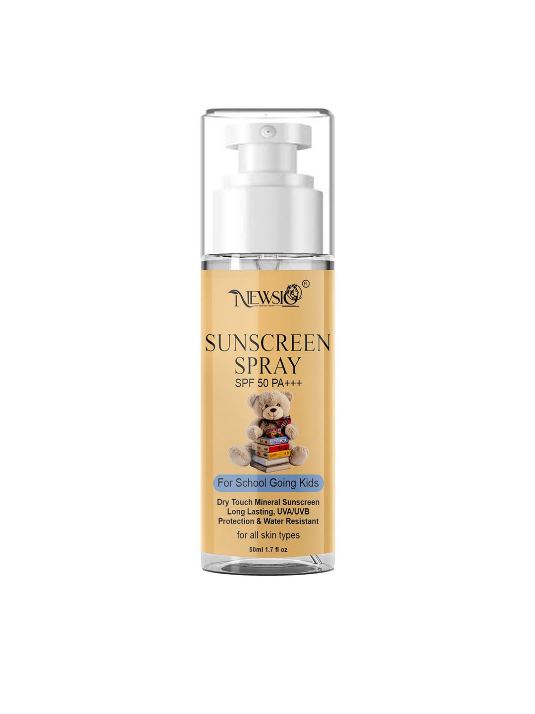 Newsio Sunscreen Spray SPF 50 Pa+++- 50 ml-image-19