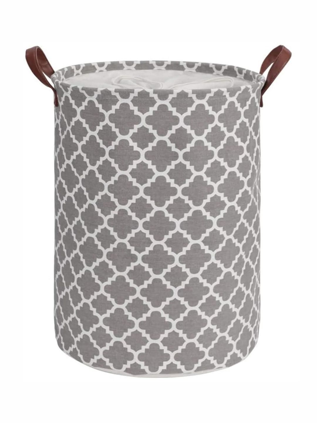 FAVRIA Grey & White Printed Foldable LaundryBag45L-image-38
