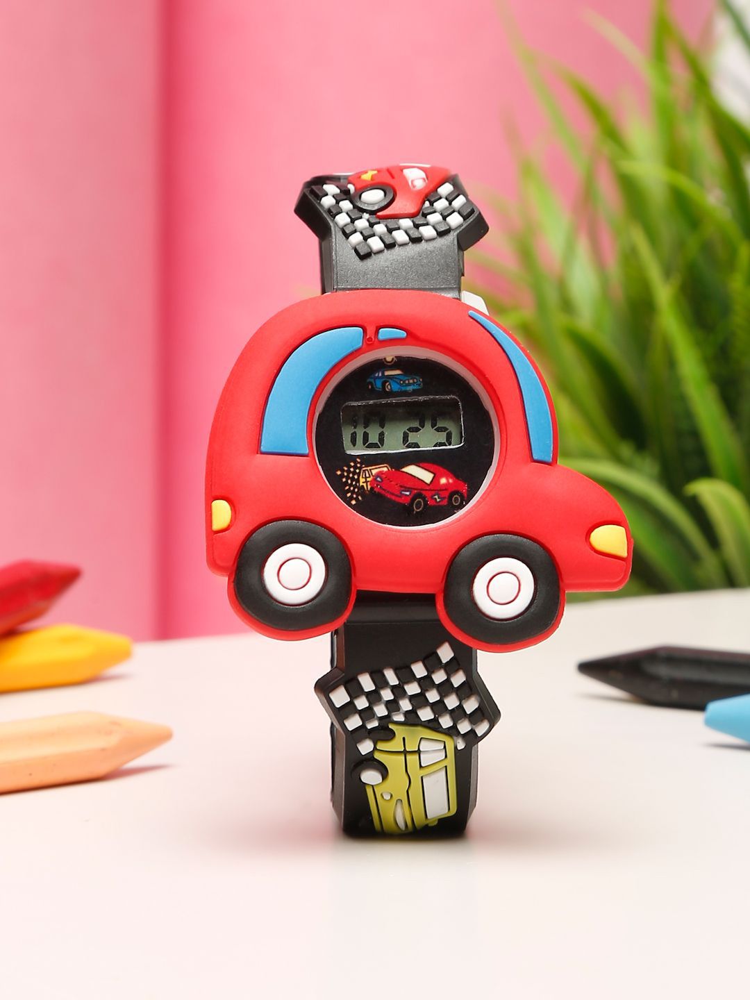 Stoln Unisex Kids Embellished Dial & Straps Digital Watch 25-25-18714-1-A-picture-21