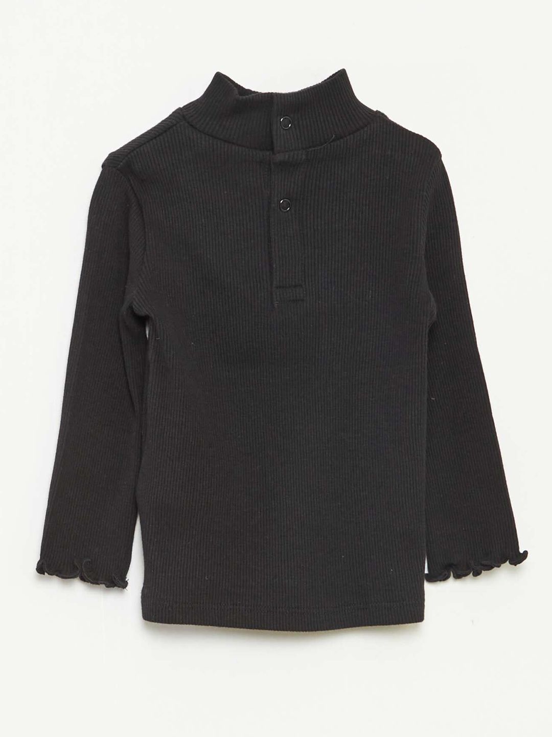 KIABI Girls Cotton High Neck Sweatshirt-image-39