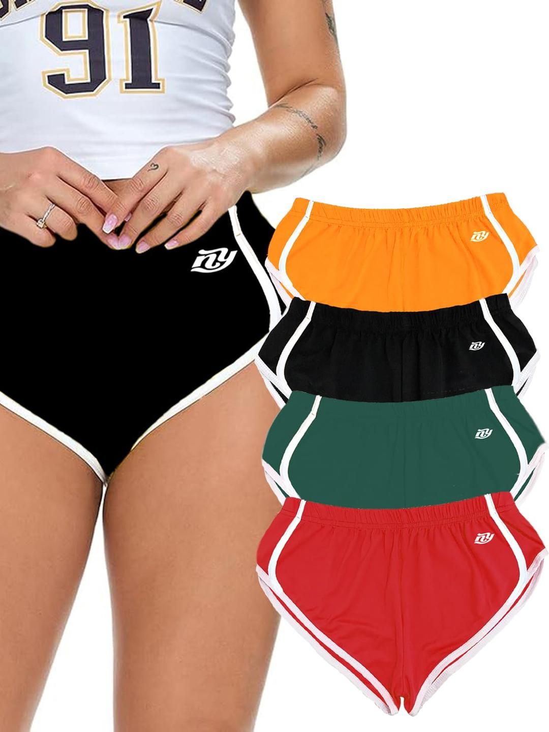 Nicsy Set of 4 Mid-Rise Hipster Briefs-image-10
