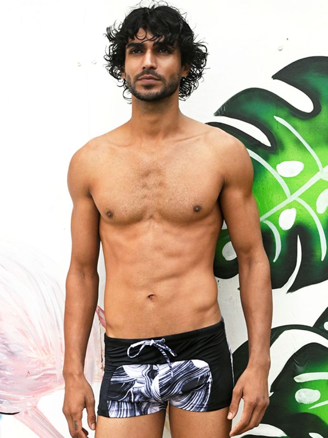 TROVE - 365 Days of Summer Cut & Sew Swim trunk with Imprints of Flow Vivid Wavelets-picture-12