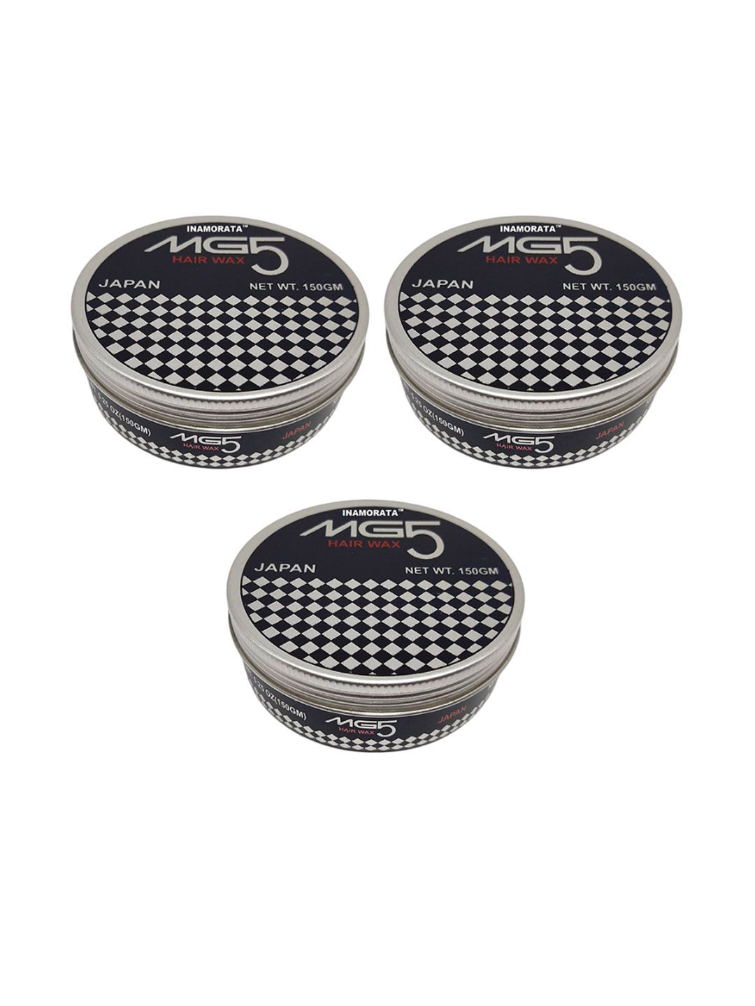 INAMORATA Set Of 3 MG5 Hair Styling Wax - 150 g Each