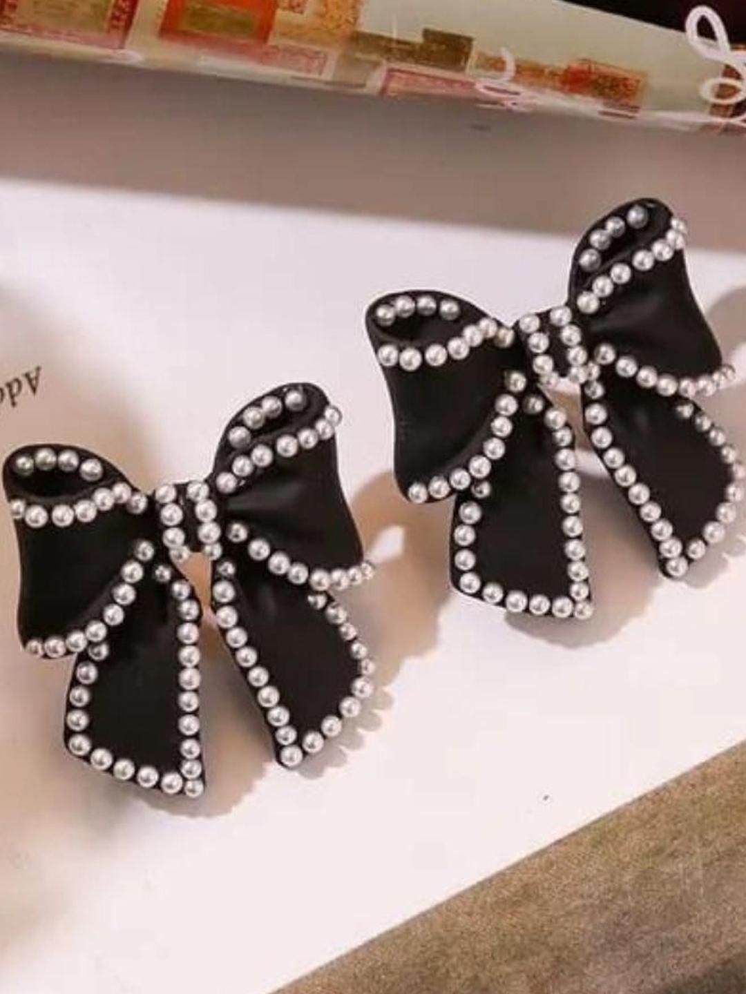 Estailo fashion Artificial Beaded Quirky Studs-picture-32