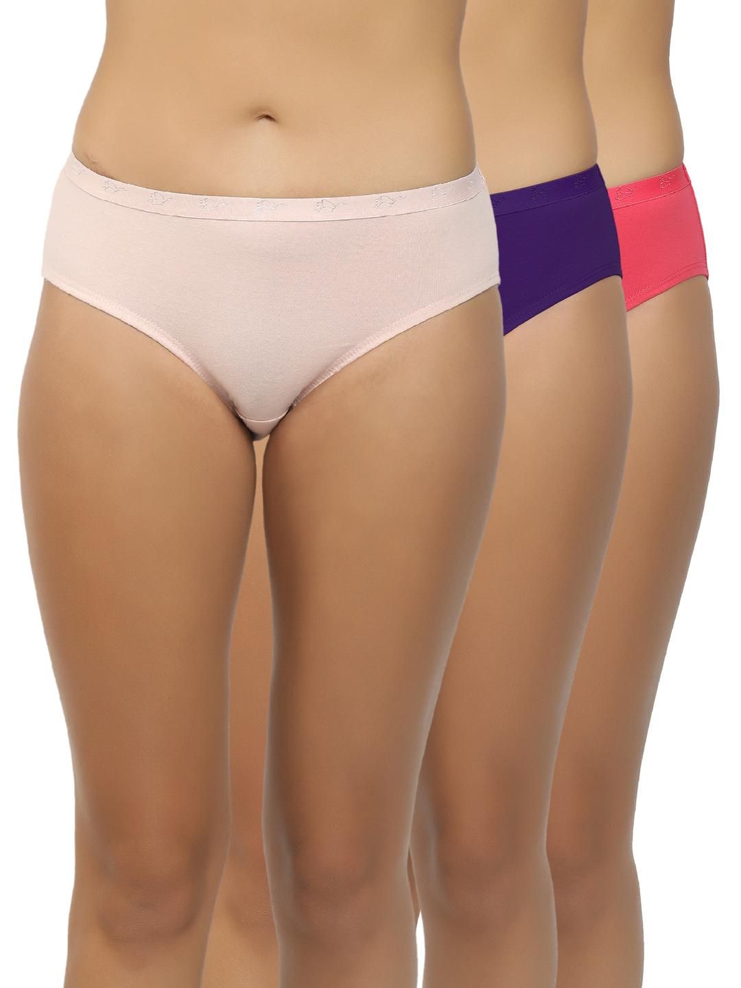 Shyygl Set of 3 High-Rise Hipster Briefs-picture-32