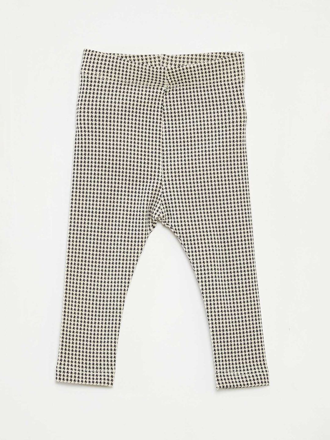 KIABI Infant Girls Checked Ankle Length Leggings-picture-40