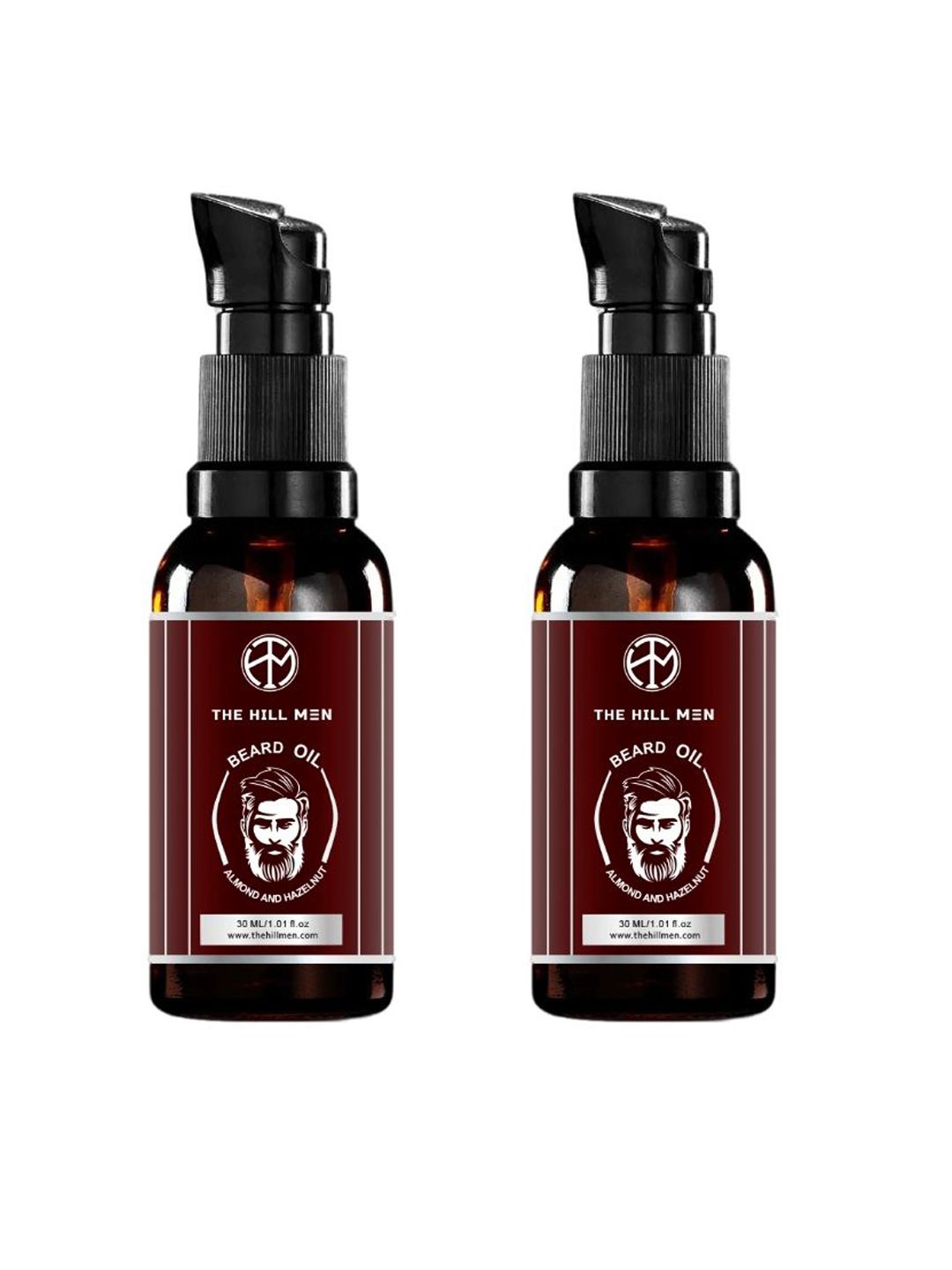 The Hill Men Set Of 2 Beard Oil - 30 ml Each