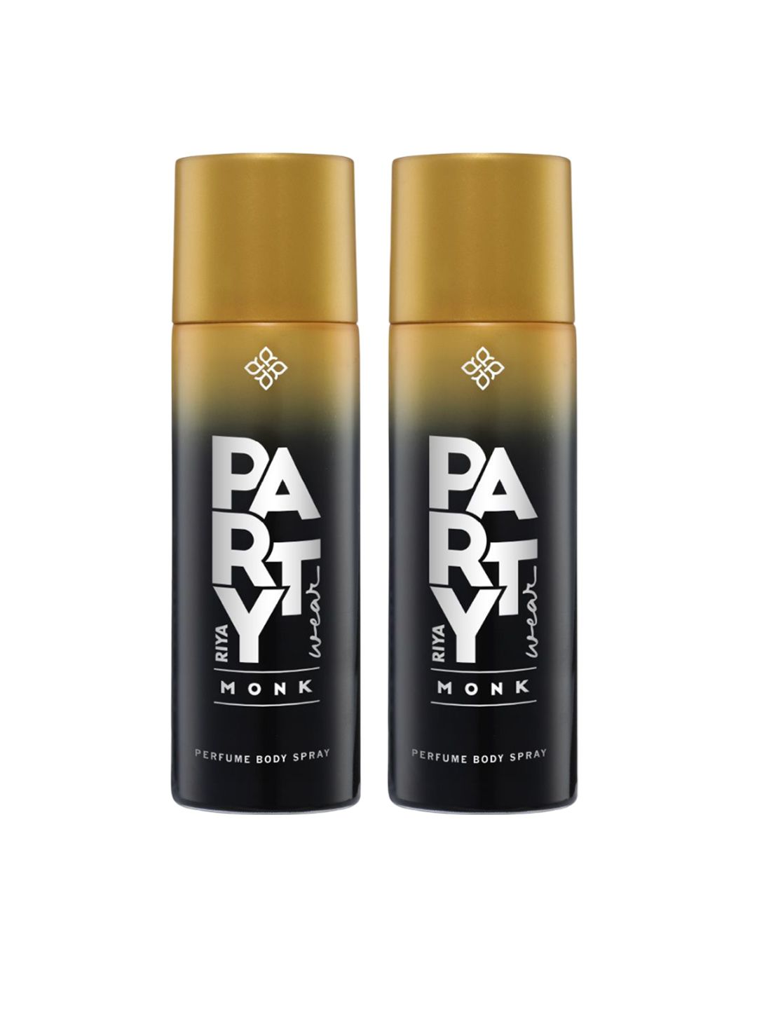 RIYA Men Set Of 2 Monk Long Lasting Body Spray - 200 ml Each-image-4