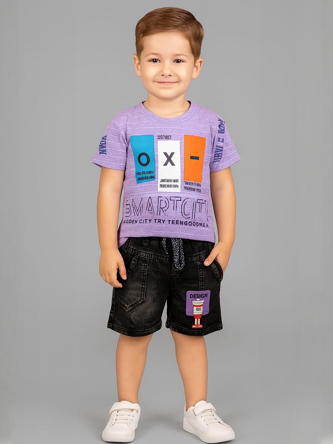 Covetus Unisex Lavender Clothing Set-picture-49