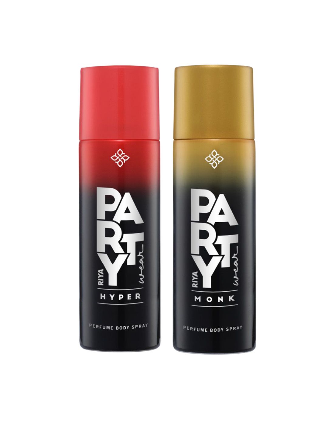 RIYA Men Set Of 2 Hyper & Monk Long Lasting Body Spray - 200 ml Each-picture-41