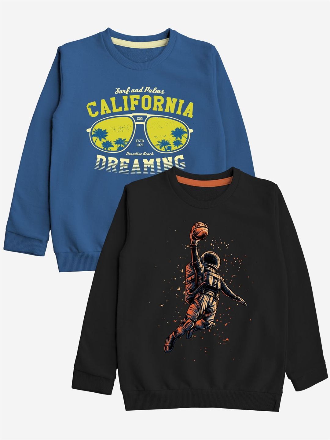Minicult Kids Pack Of 2 Printed Sweatshirt-picture-10