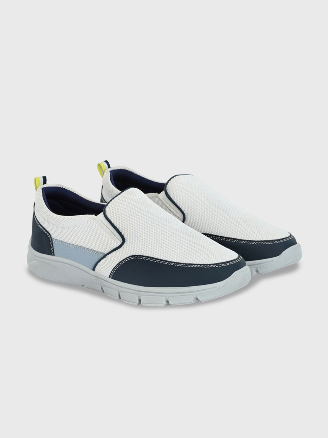 HERE&NOW Men Colourblocked Slip-On Sneakers-picture-17