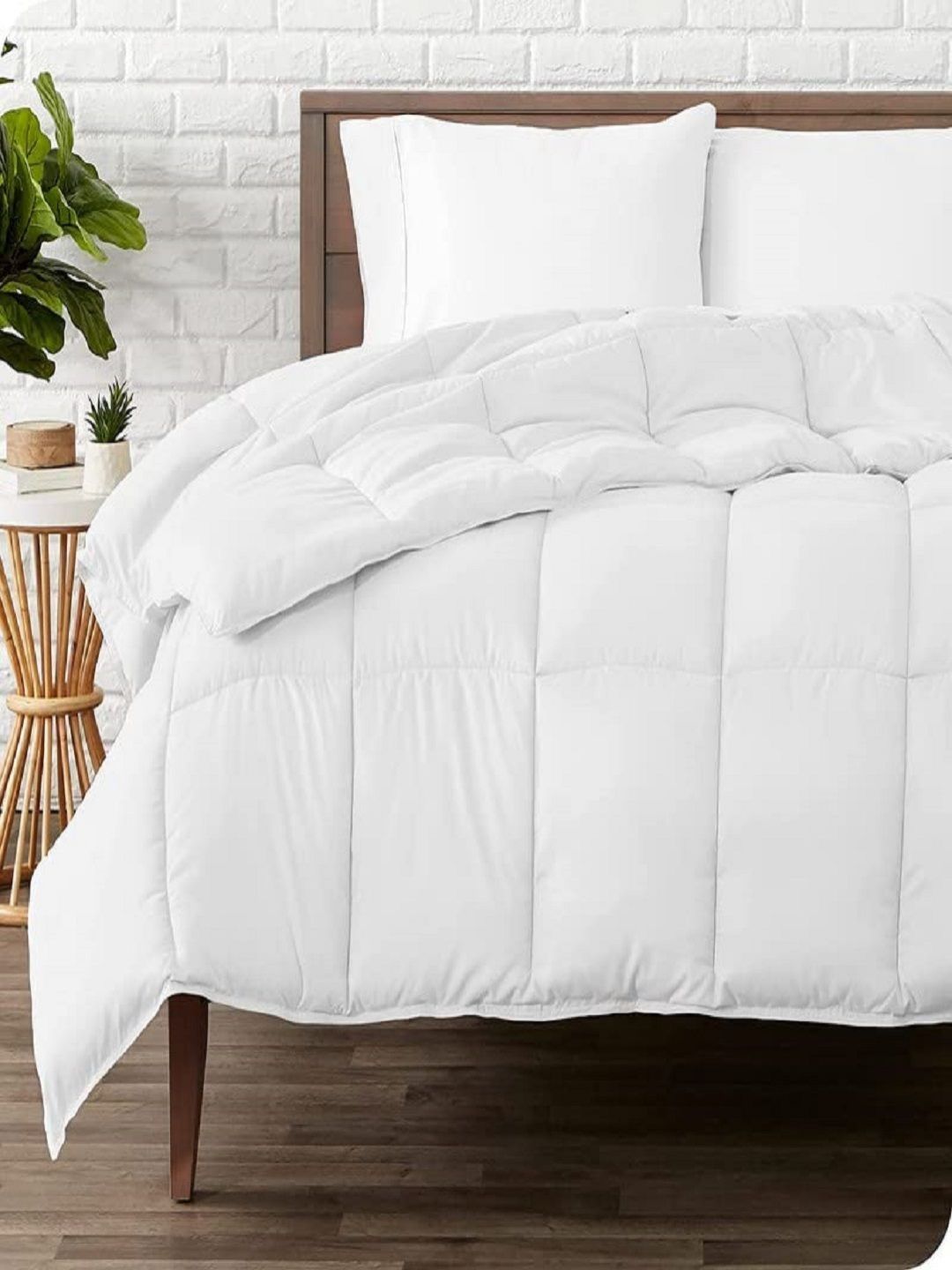 CHICERY White Heavy Winter 300 GSM Double Bed Comforter-image-9