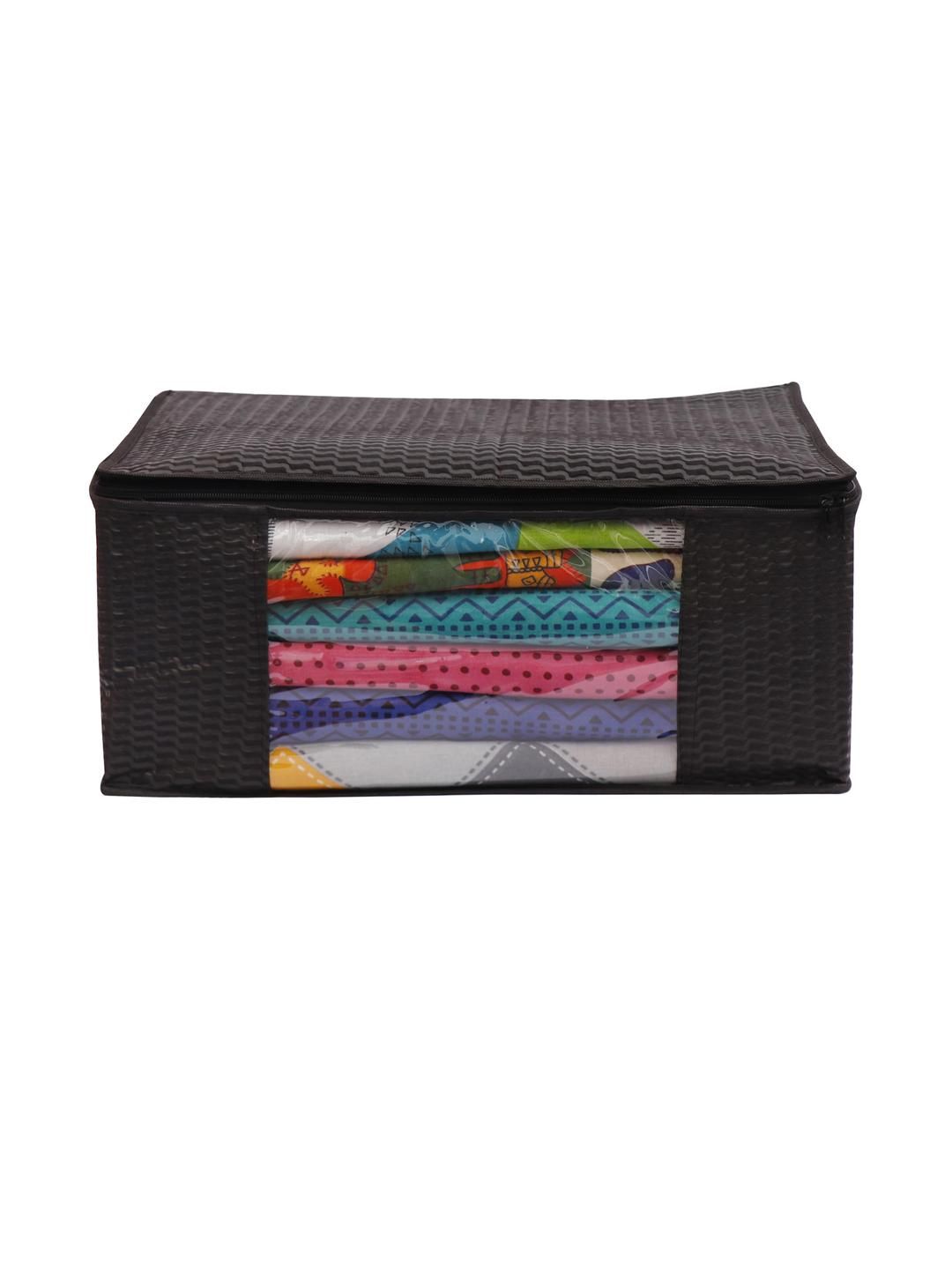 AMAK INC Black Fabric Multi-Utility Wardrobe Organisers-picture-5