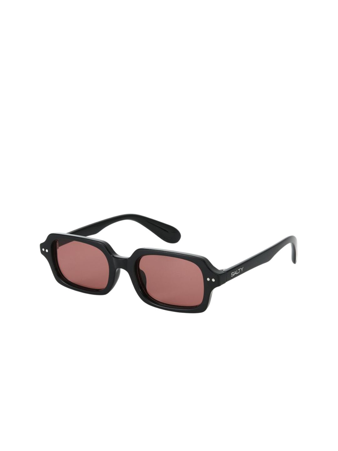 SALTY Women Pink Lens & Black Rectangle Sunglasses with-picture-57