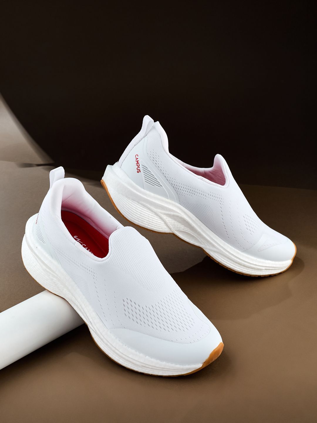 Campus Men Mesh Walking Non-Marking Shoes-image-23