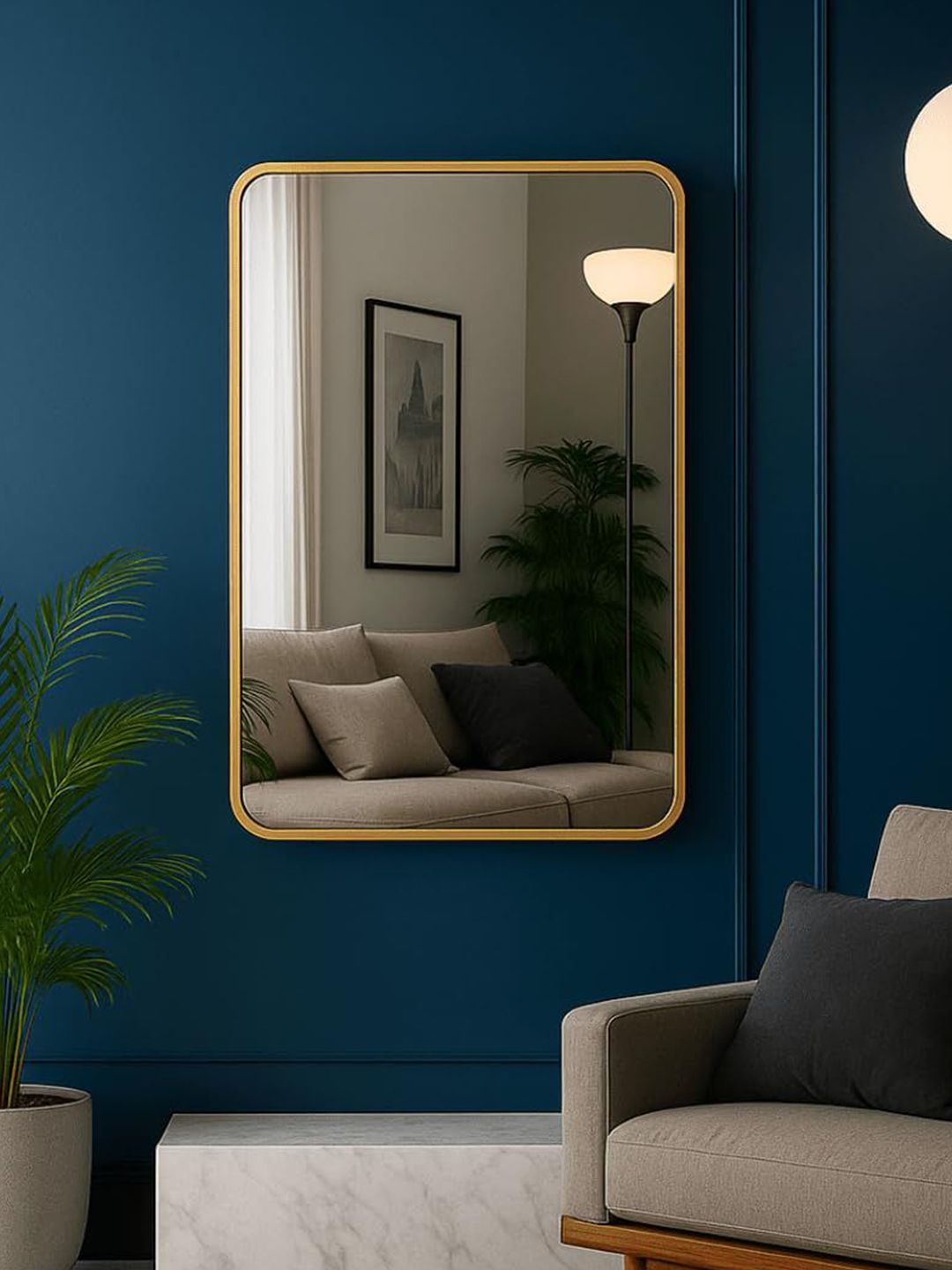 THE ARTMENT Rectangular Glass Wall Mirror-picture-17