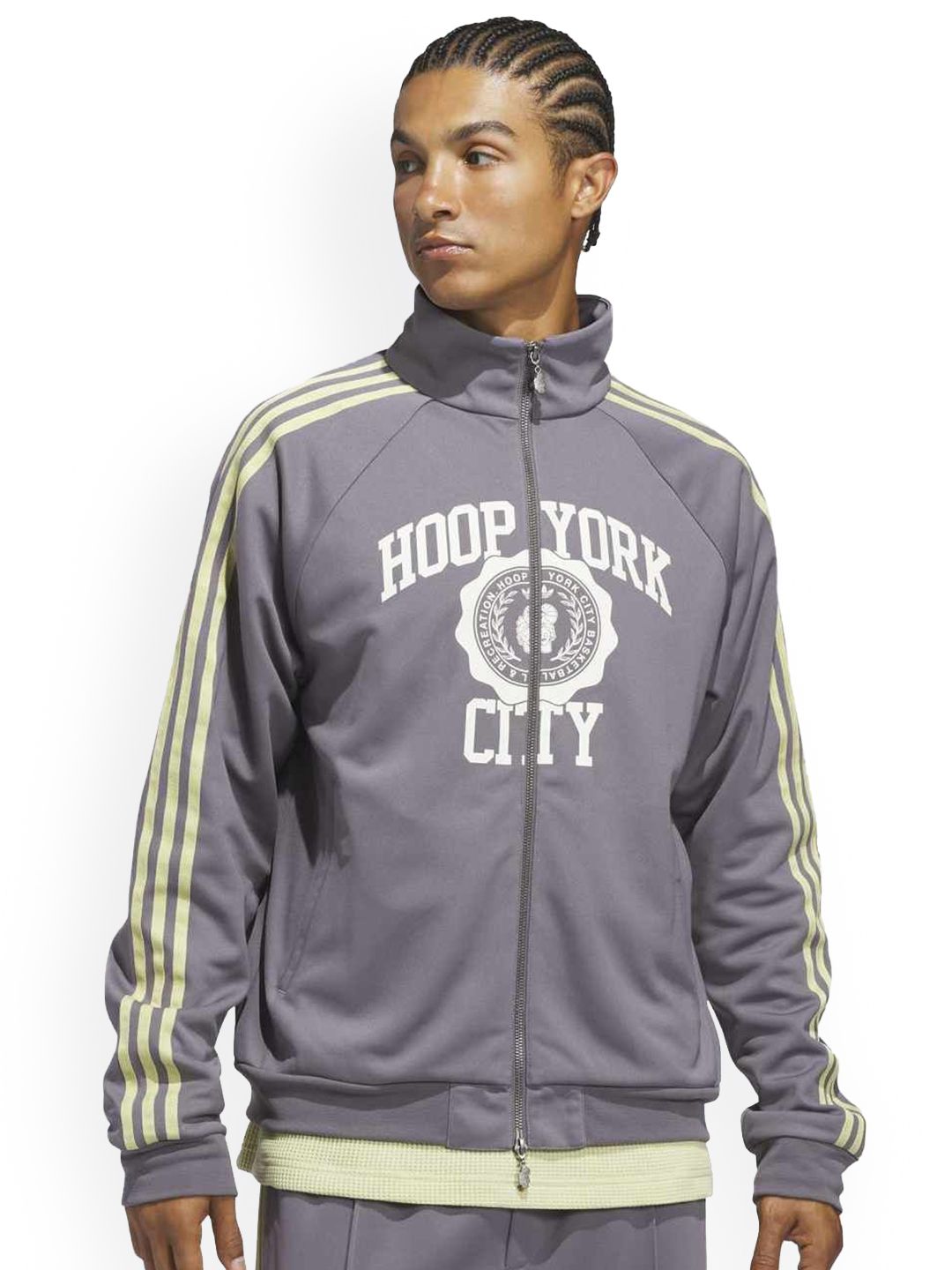 ADIDAS Originals Unisex Synthetic Printed Bomber Jacket-image-22
