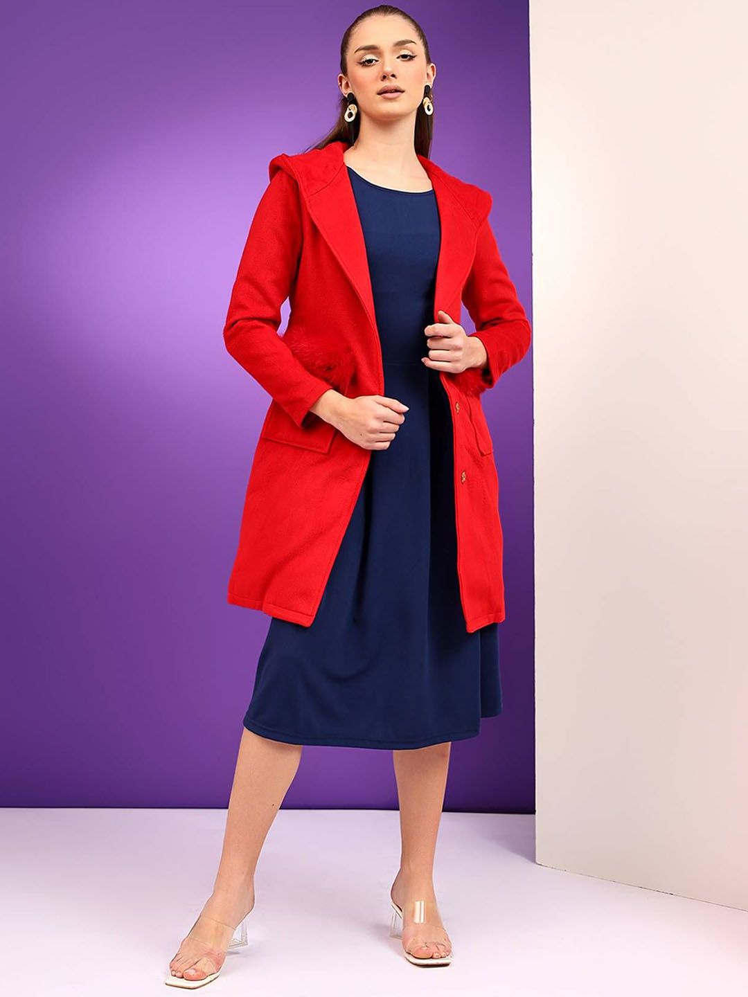 Stylecast X Kotty Hooded Trench Coat-image-9