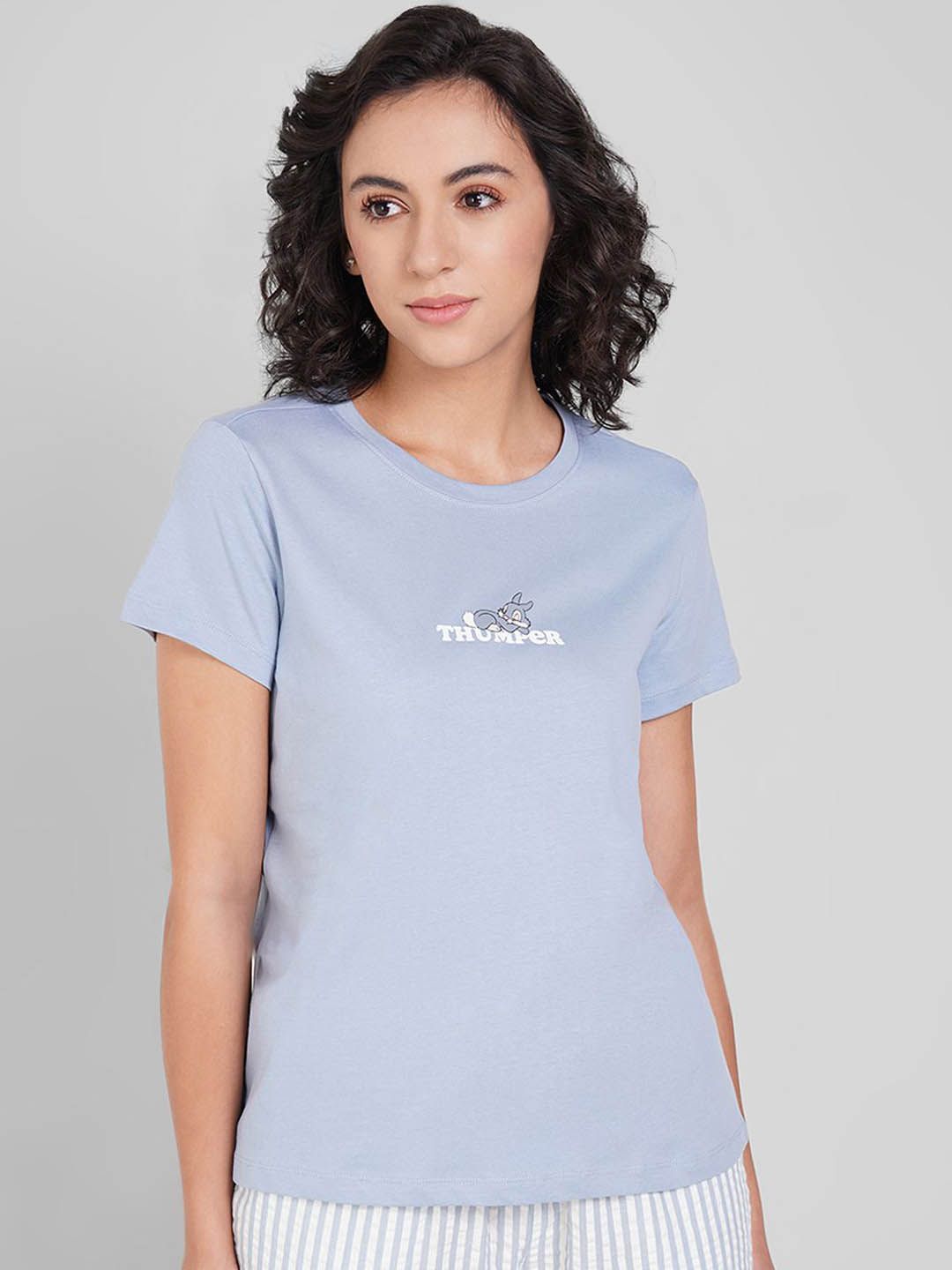 Dreamz by Pantaloons Printed Pure Cotton Lounge T-Shirt-image-37