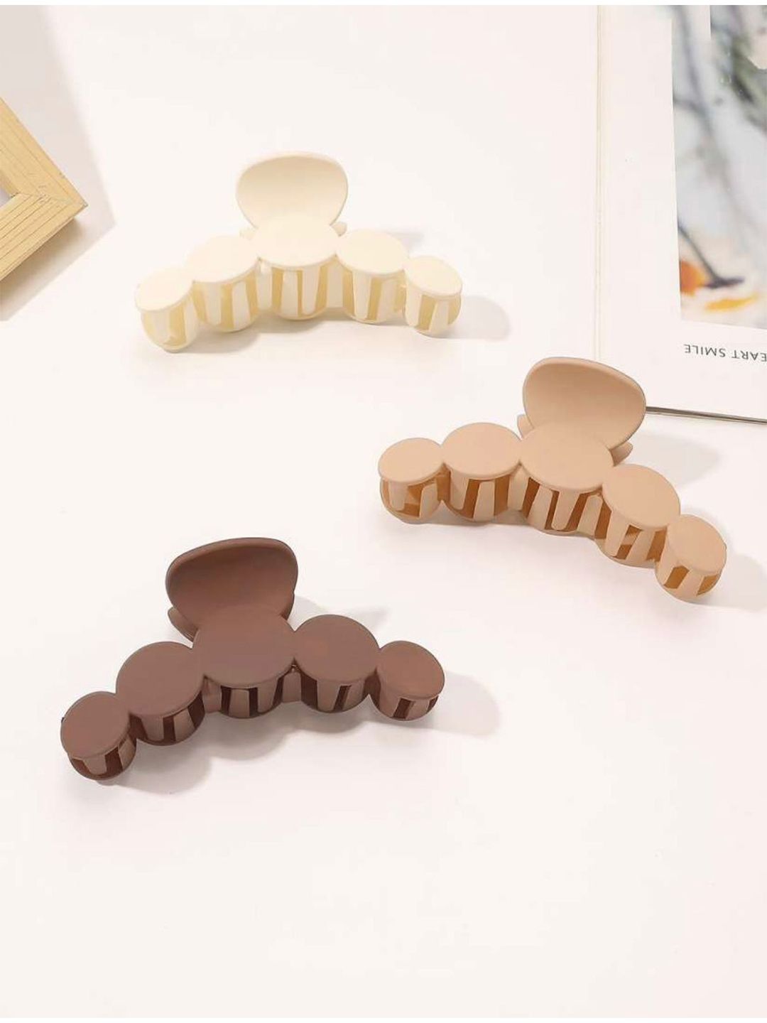 DIVASTRI Women Set of 3 Claw Clip-picture-38