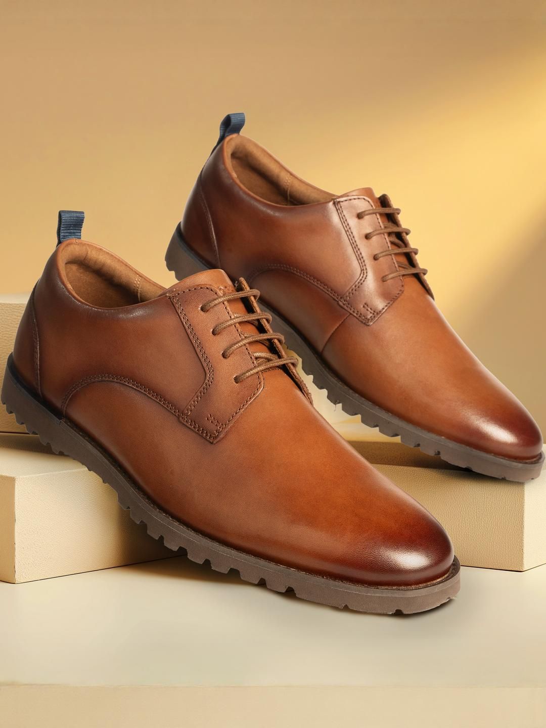 Ruosh Men Tan Casual Shoes-picture-23