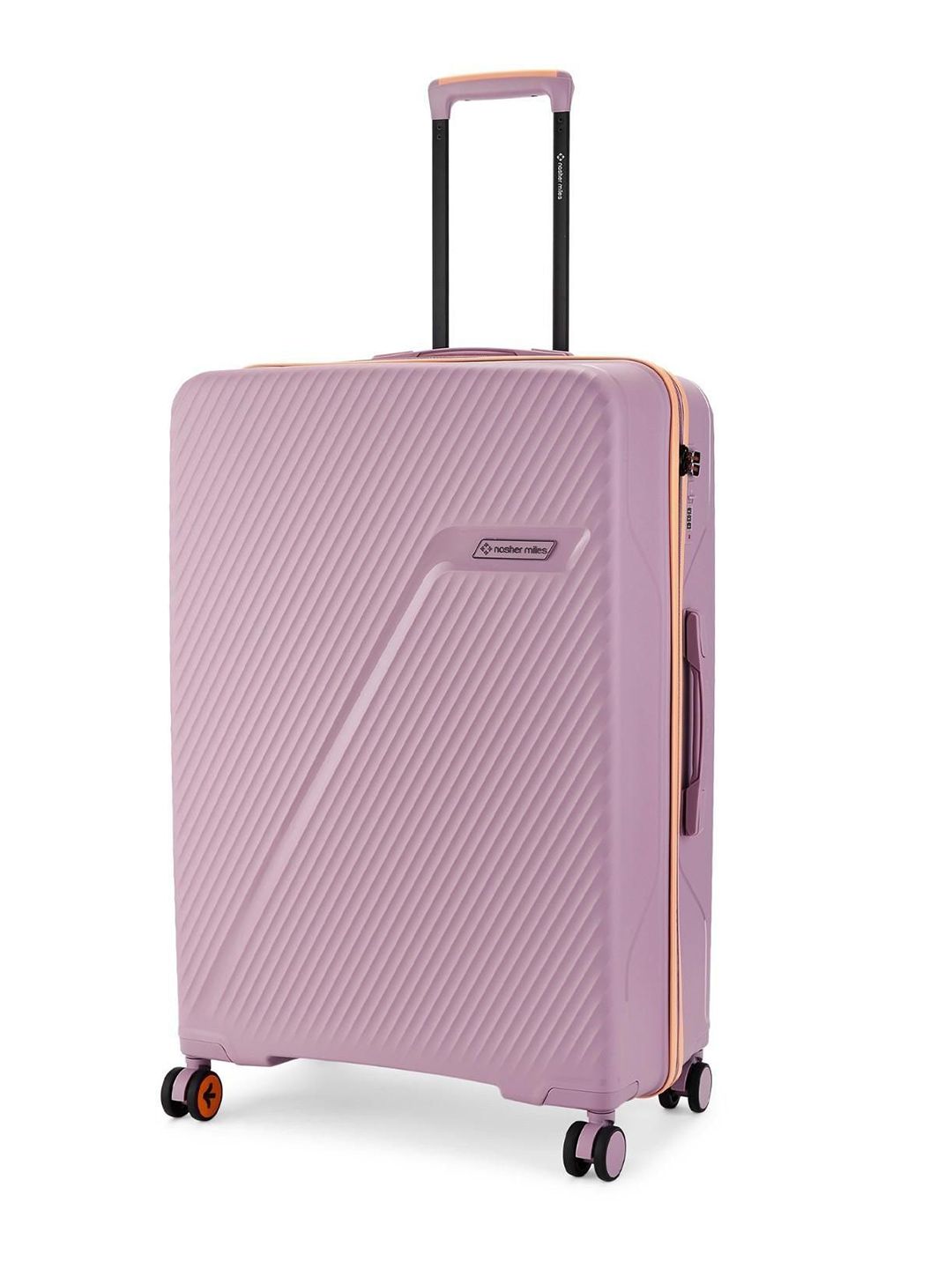 Nasher Miles Montreal Textured Hard-Sided Trolley Bag-image-46