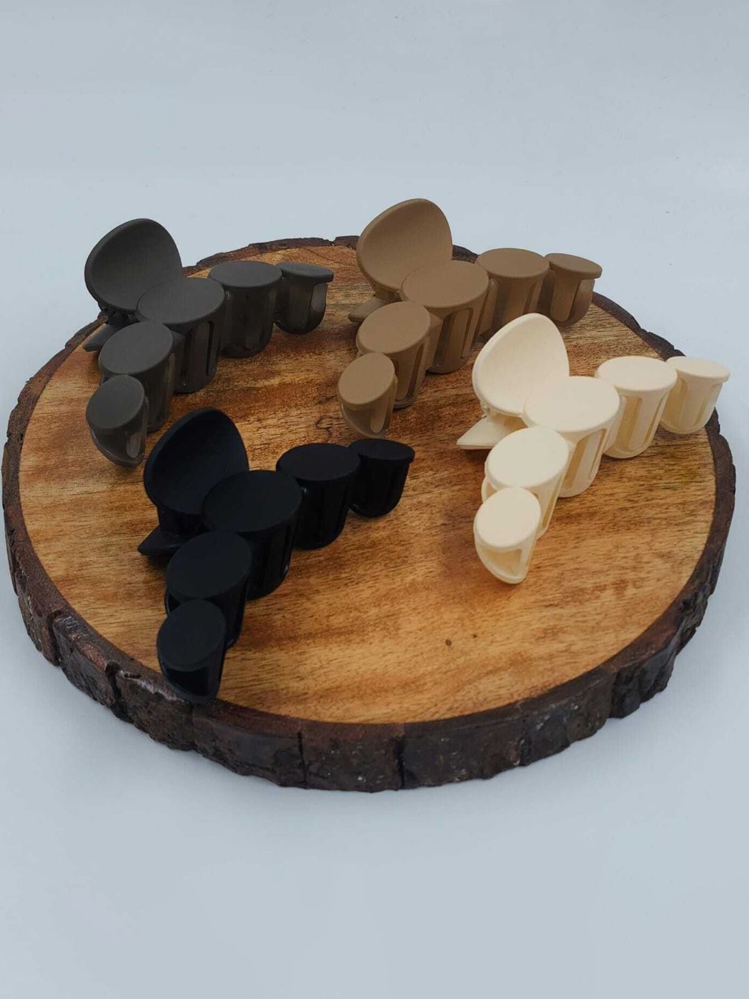 DIVASTRI Women Set of 3 Claw Clip-picture-10