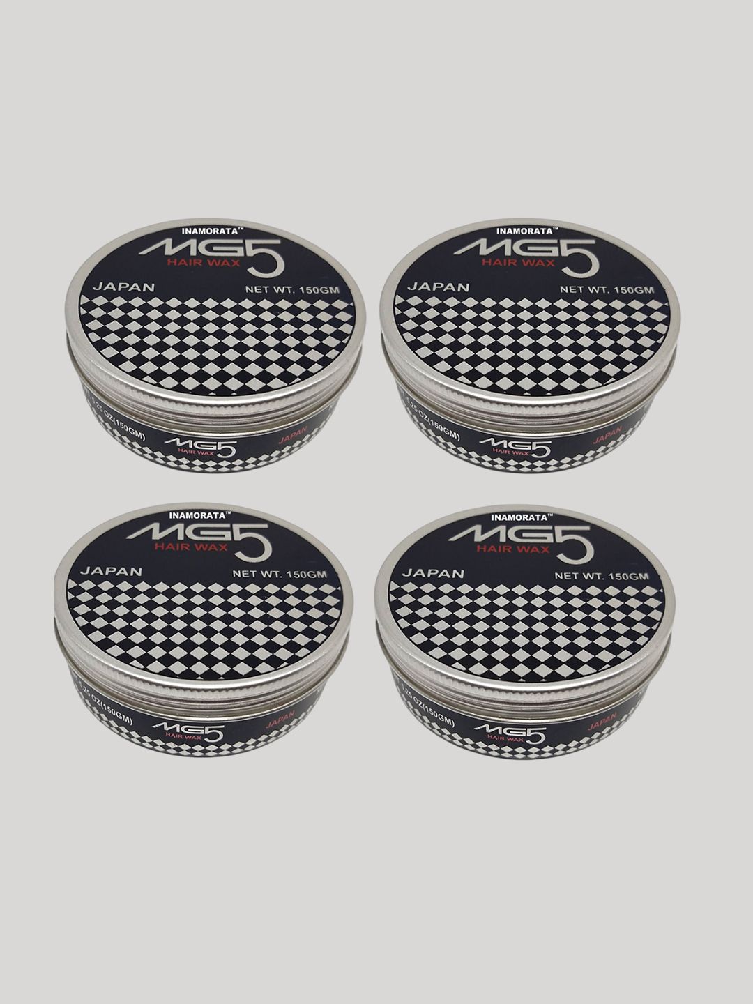 INAMORATA Set Of 4 MG5 Hair Styling Wax - 150 g Each