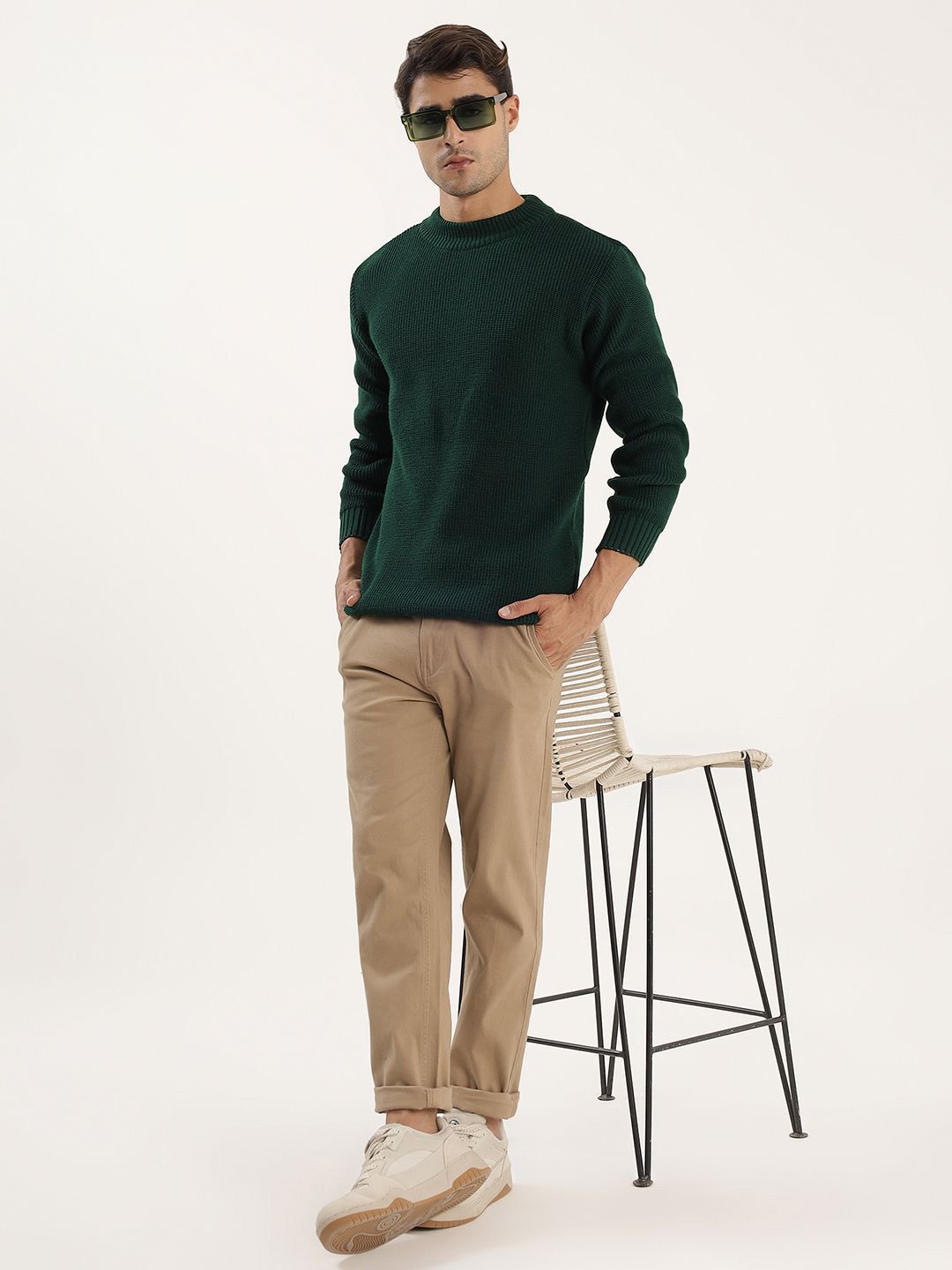 Kveto style redefined Men High Neck Pullover Sweater-picture-24