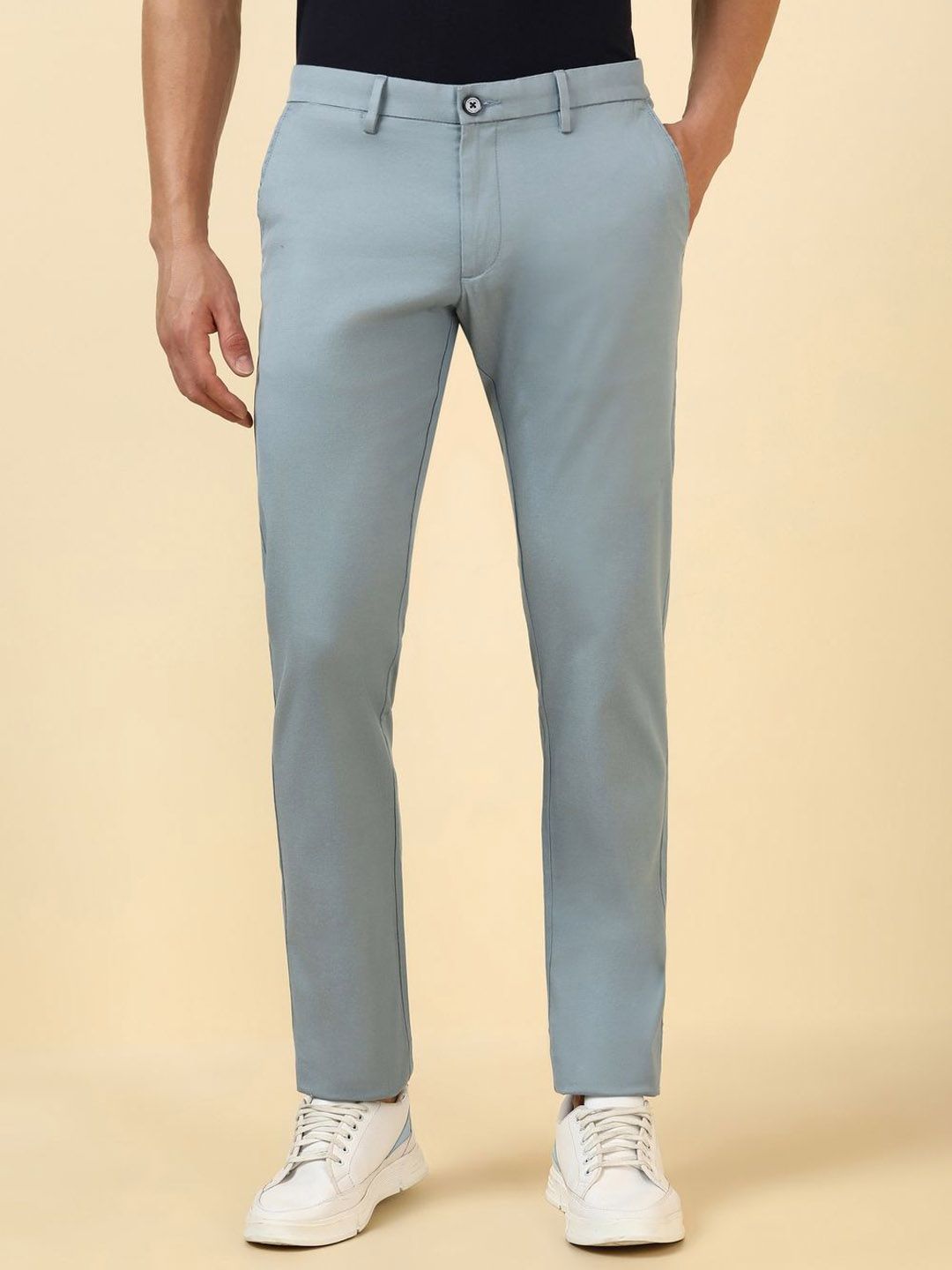 Allen Solly Men Slim Fit Mid-Rise Trouser-image-45