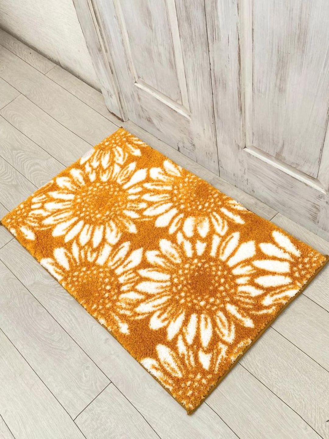 Ariana Yellow Microfibre Anti-Skid 2300GSM Doormats-picture-26